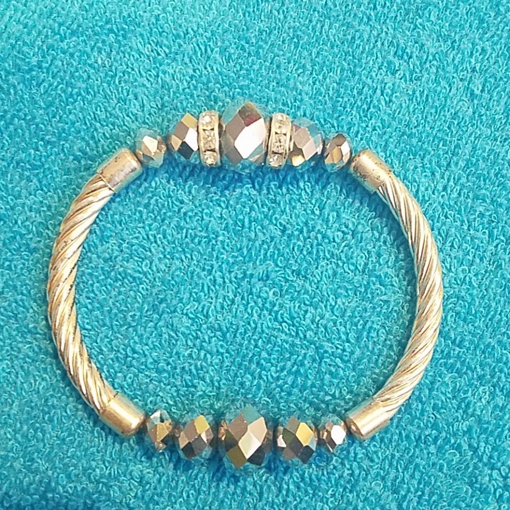 Silver plated bracelet